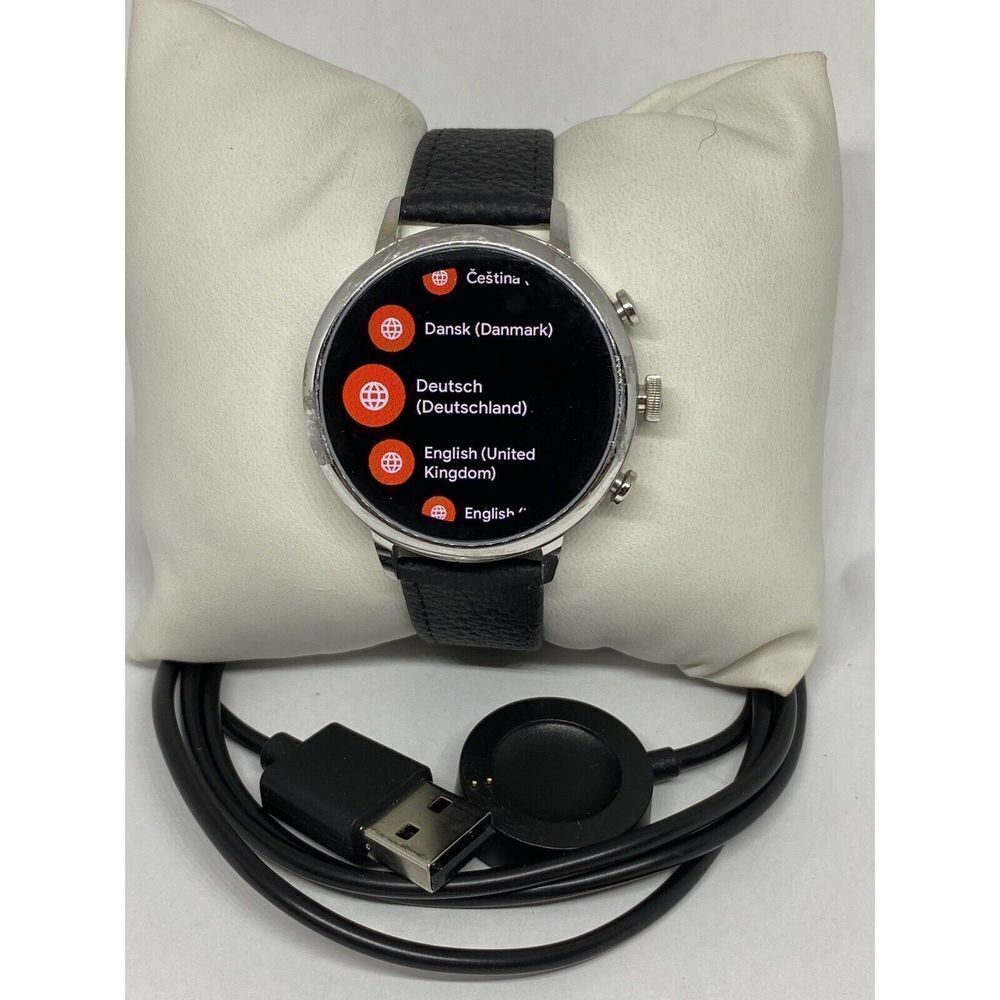 Fossil Gen 4 Authentic Digital Dial Smart Watch Custom Band FTW6017 DC117